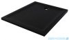New Trendy Mild Stone Brodzik akrylowy prostokątny 80x110x4,5 cm czarny B-0592